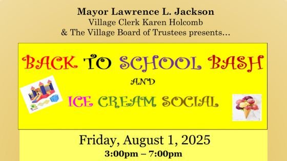 Back To School Bash And Ice Cream Social